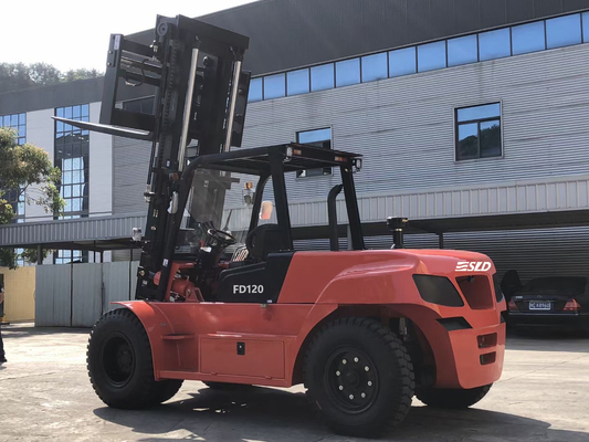 600 mm yük merkezi ve ön veya arka tekerlek direksiyon tipi ile yüksek kapasiteli ağır yüklü çatal kaldırıcı