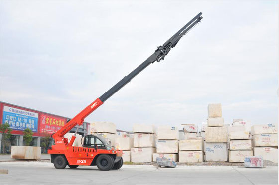 12t Atış Bomlu Vinç Taşıyıcı Telehandler Teleskopik Forklift