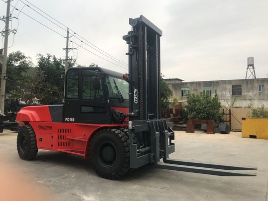 Konteyner Kaldırma Dizel Kamyon İçin 16 Tonluk Ağır Kaldırma Forklifti