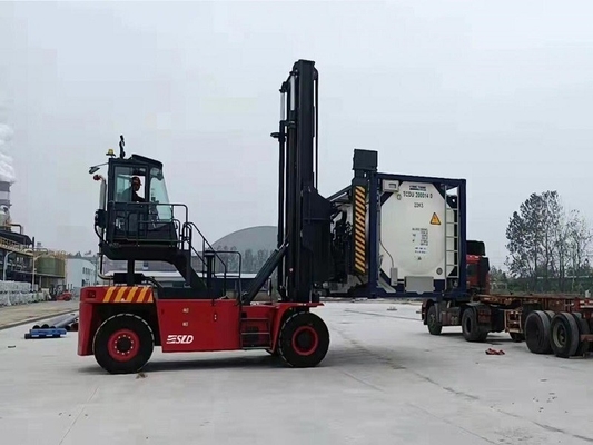 CUMMINS Motor Kessler D102PL341 Sürüş Aksı ile Boş Konteyner Taşıyıcı