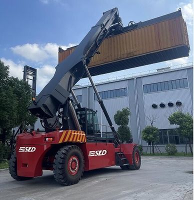 FD280 28 Ton Dizel Ağır Hizmet Forklifti Weichai Motor 4.5g Direk Konteyner Taşıma