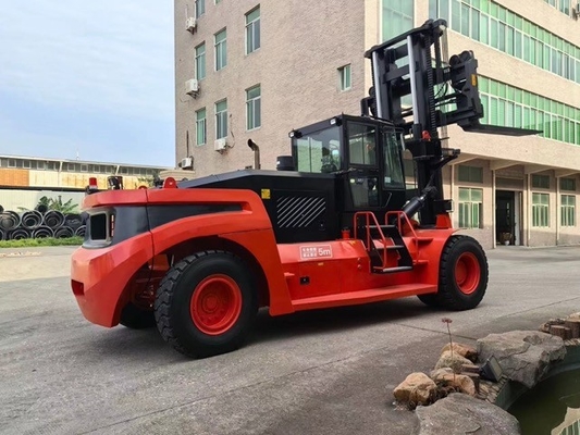 Özel seçeneklerle hidrolik vitesli ağır kaldırma çatal taşıyıcısı Yuchai veya CUMMINS motoru