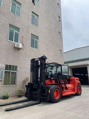 15 ton kapasiteli ağır yüklü çatal yükleyici 45 ila 90 dereceye kadar eğilme aralığı