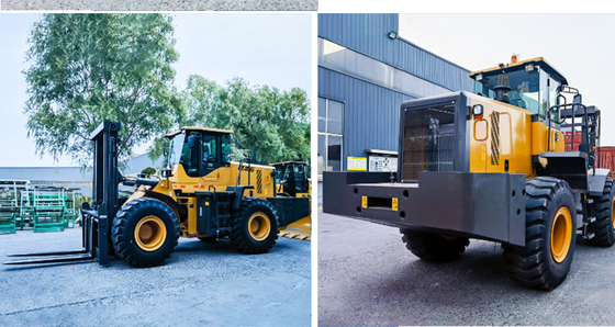 Turuncu Kırmızı Ağır Hizmet Tipi Forklift Yan Kaydırma, Yumuşak ve Hassas Hareket İçin