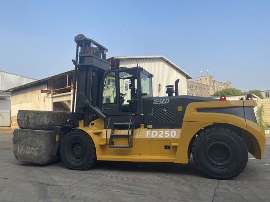 Yüksek Kapasiteli Ağır Yük Forklifti, Çatal Konumlandırıcı ve 3000mm Kaldırma Yüksekliği