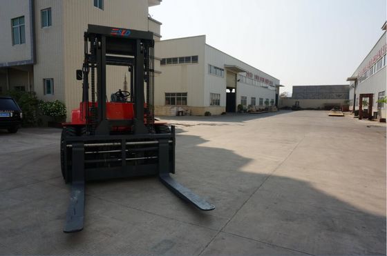 12 Ton 3000mm Ağır Kaldırma Forklift Yuchai Veya CUMMINS Motoru