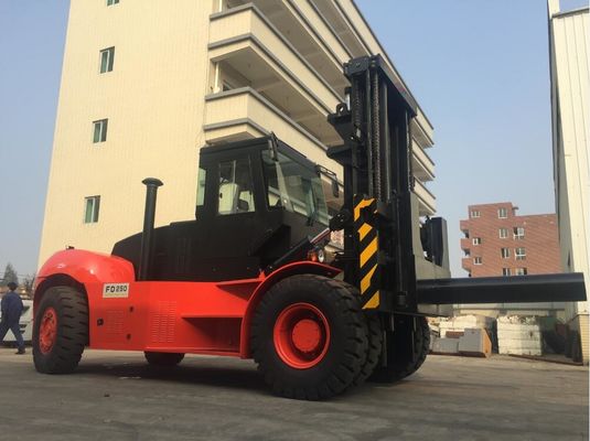 Roll Prong Hidrolik sistemli FD250 25t Ağır Hizmet Forkliftleri