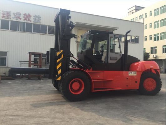 4m Direk FD250 25 Ton 50k Otomatik Ağır Kaldırma Forklift