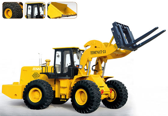 175kw 3430mm Direk 23 Ton Kaldırma Bloğu Forklift Yükleyici