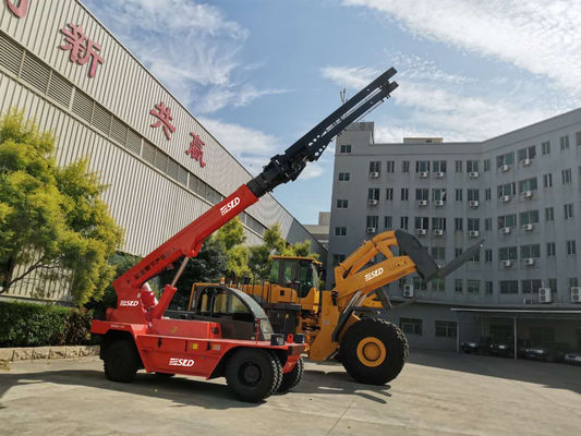 12t Atış Bomlu Vinç Taşıyıcı Telehandler Teleskopik Forklift