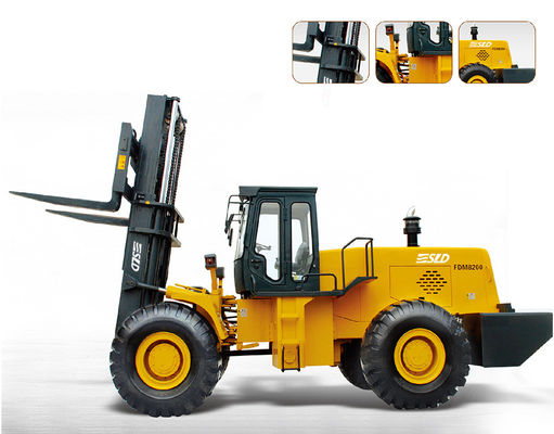 Mafsallı 40k 20000kgs 20 Ton Arazi Forkliftleri