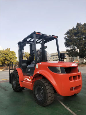 3m 8000 lb 8k 3.5T 3500kgs 4WD 4X4 Tüm Engebeli Arazi Forkliftleri