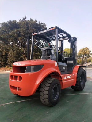 3m 8000 lb 8k 3.5T 3500kgs 4WD 4X4 Tüm Engebeli Arazi Forkliftleri