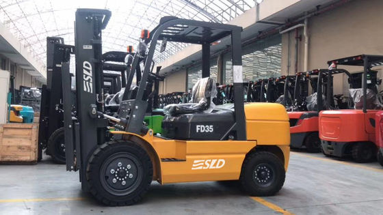 3m FD35 ISUZU 4JGP Motor 3.5 Tonluk Pnömatik Lastik Forklift