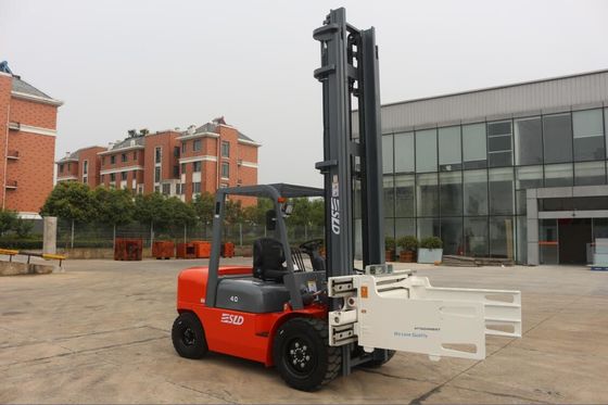 ISUZU Motor FD40 8k 4t Dizel Forklift, Balya Kelepçesi ile