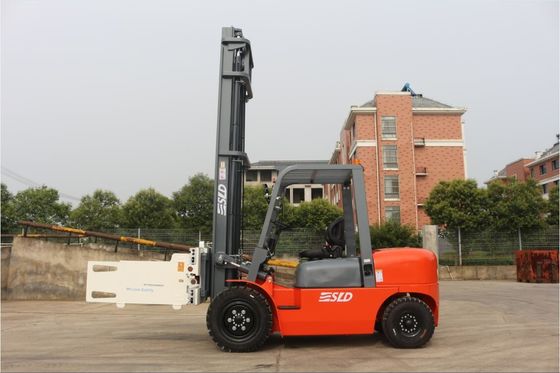 ISUZU Motor FD40 8k 4t Dizel Forklift, Balya Kelepçesi ile