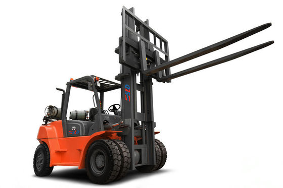 3m Ön Çift Lastik 5T 6T 7 Ton 16000 lb Çift Yakıtlı Forklift