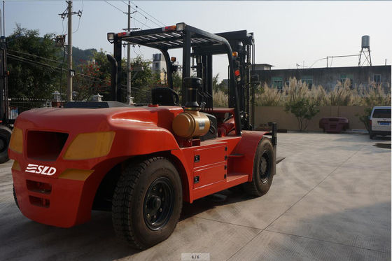 Yuchai MOTOR 3000mm Direk FD120 12 Ton 2.6k Dizel Forklift Kaldırıcı
