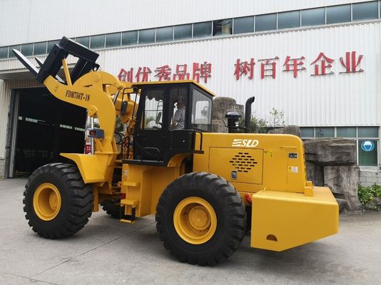 Çelik Bobin Çatallı Aleve Dayanıklı 18T Forklift Ön Uç Yükleyici