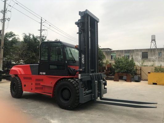Geniş Görüş Kabini A ile 16Ton Denge Ağırlıklı Forklift
