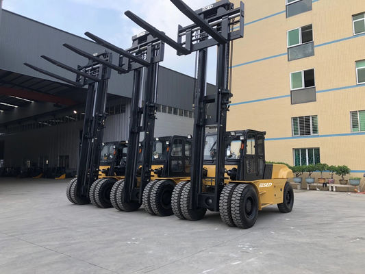 FD160 6000mm 3 2 Aşamalı Direk 15 Ton 6m Ağır Kaldırma Forklift Kaldırma