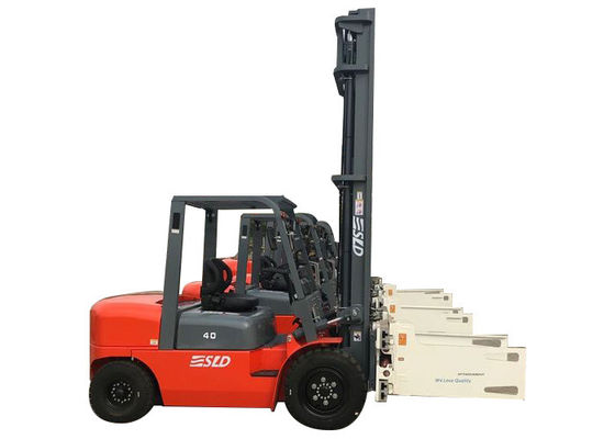6m Direk kaldırma 8k 4 Ton Palet Dizel Forklift Makinesi