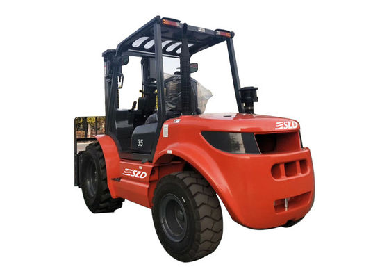 3m 8000 lb 8k 3.5T 3500kgs 4WD 4X4 Tüm Engebeli Arazi Forkliftleri