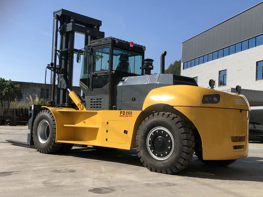 Çelik Rulo Kaldırma Dizel Forklift Konteyner Taşıma 15t 20t 25t 30ton