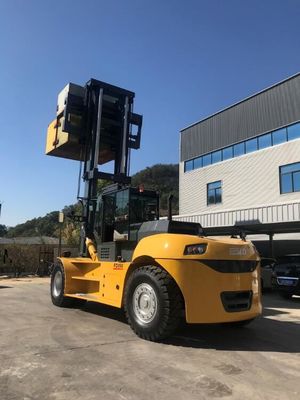 Malzeme Konteyneri Taşıma Ağır Kaldırma Forklift 25t 28 Ton Elektronik Powershift