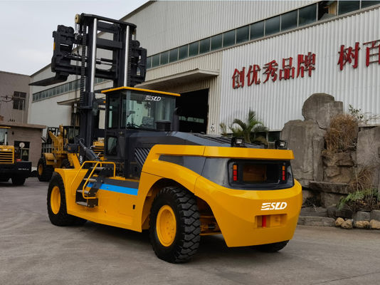 Weichai Motor 25 Tonluk Konteyner Forklift Kamyon Direk Kaldırma Yüksekliği 5500mm