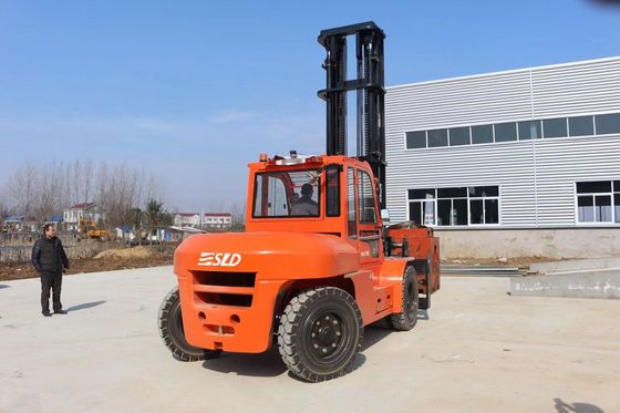 Dizel Motorlu Çok Kademeli 10 Ton Forklift 1520x175x85mm