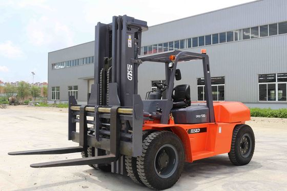 Ağır Hizmet Tipi Sürüş Dingil Dizel Forklift Anma Yükü 10 Ton