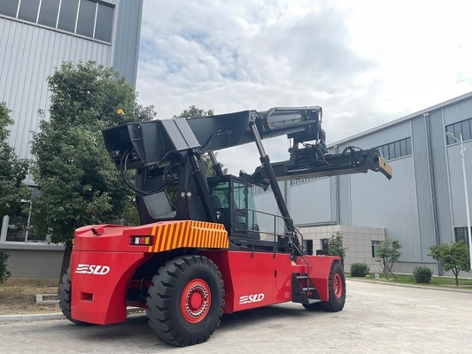 Ağır Konteyner için Ergonomik Kabin 45000kg Yük RS Reach Stacker
