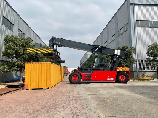 Ağır Konteyner için Ergonomik Kabin 45000kg Yük RS Reach Stacker