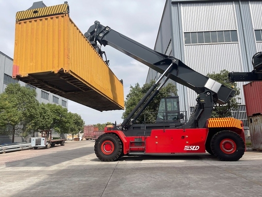 CUMMINS Motorlu 45T Konteyner Forklift Reach Stacker