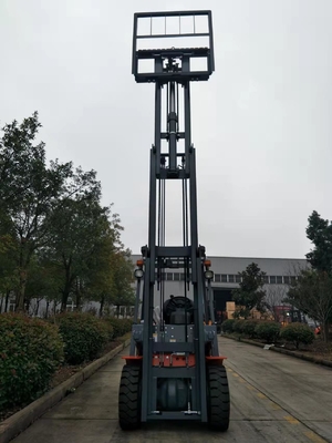 Hidrolik Şanzıman 4800mm 3 Ton Dizel Forklift, 3 Aşamalı Tam Serbest Direkli