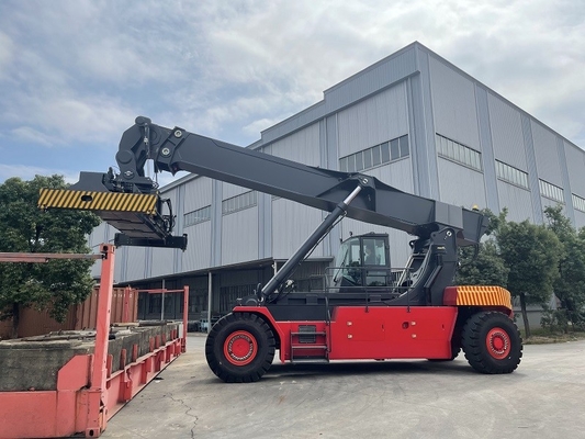 Terminal Yard Yükleme Konteyneri Ulaşım Yükleyici 45 ton ZF 5WG261 Otomatik Şanzımanla
