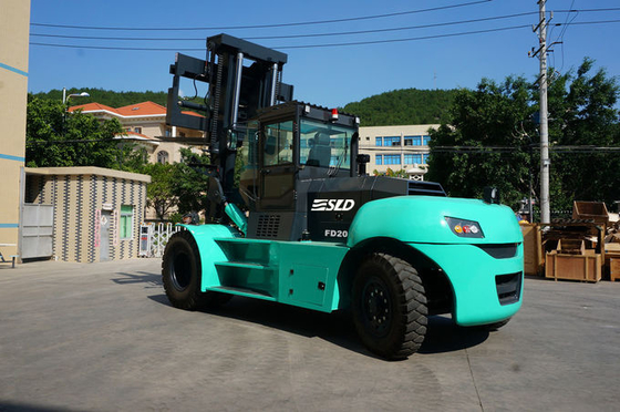 CUMMINS Motorlu Otomatik Şanzıman 20T Ağır Kaldırma Forklift
