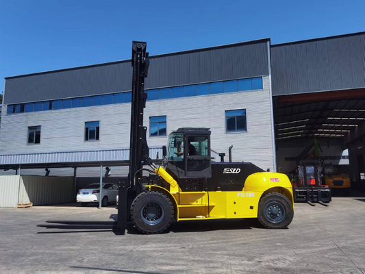 Kaldırma Yüksekliği 8m Özel Direk ile 20 Ton Ağır Kaldırma Forklift