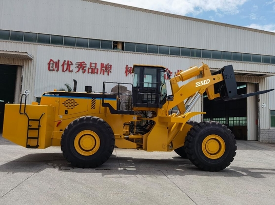 Taş Ocağında Ağır Mermer Blok için 50 Ton Forklift Yükleyici Anma Yükü 50000kgs